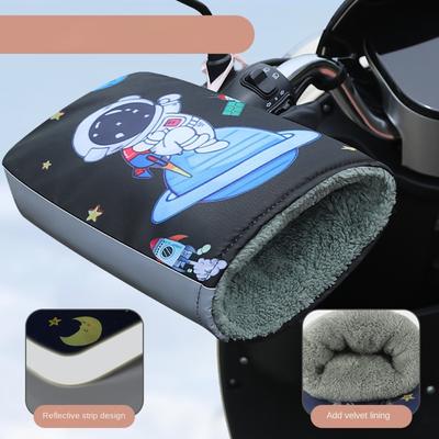 Windproof Motorcycle Handlebar Gloves Breathable Scooters Hand Guards Unisex