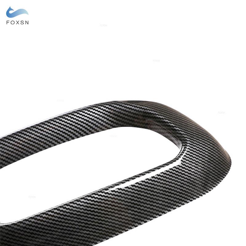 For Mercedes Benz GLE350 450 GLC GLS W167 X253 X167  Carbon Texture Rear Exhaust Tail Pipe Muffler End Pipe Decoration