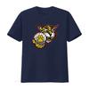 Mens WILDCATS Cool T Shirt Black vintage Washed Stretched Casual graphic Breathable Versatile Comfortable Stylish