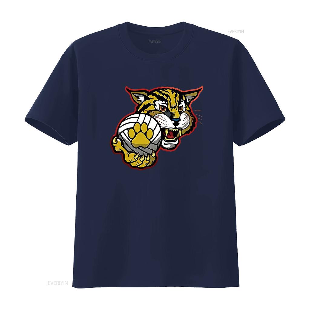 Mens WILDCATS Cool T Shirt Black vintage Washed Stretched Casual graphic Breathable Versatile Comfortable Stylish