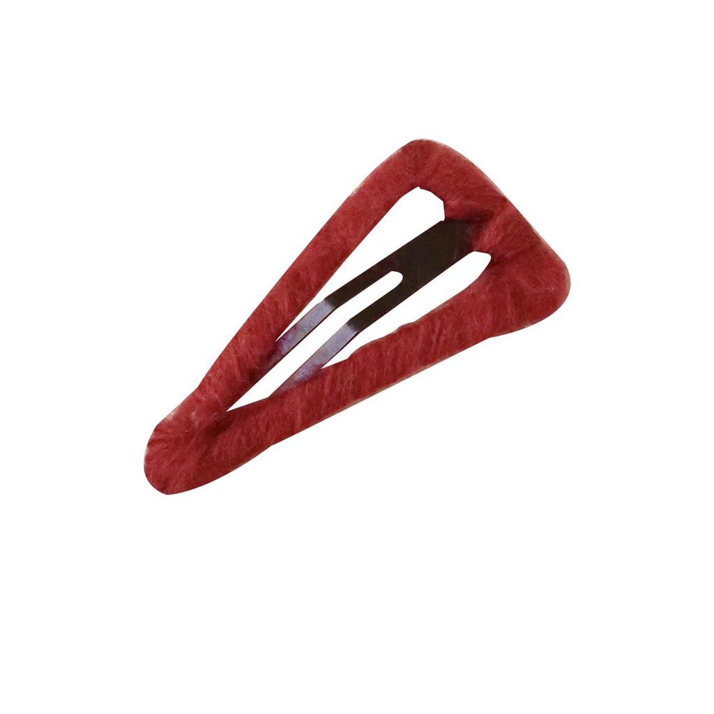 Children's Woolen Triangle Hair Clip - Autumn/Winter Accessories for Girls and Babies