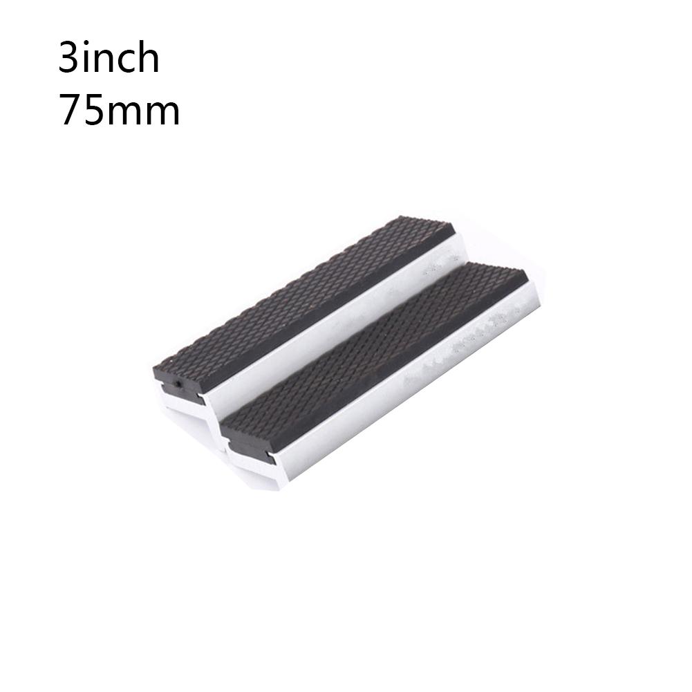 Vise Magnetic Protective Cover 3-8inch Jaws Protect Cover Aluminium Alloy Rubber Woodworking Accessories Replacement Parts Tools