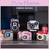 Brinquedo de Blocos de Construção de Câmera Retrô Vintage Para Crianças Conjunto de Brinquedos de Montagem Plástica Diy Com Material Plástico Abs 460-645 Blocos Incluídos