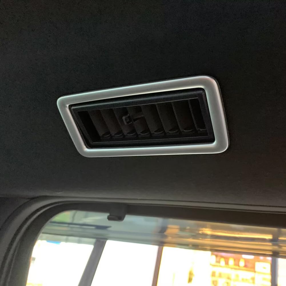 RUIQ Toyota New 90 Series 2022 Dedicated Interior Roof Duct Panel Rear Seat Air Conditioning Ring Garnish Air Vent Panel Toyota 90 Dedicated Design