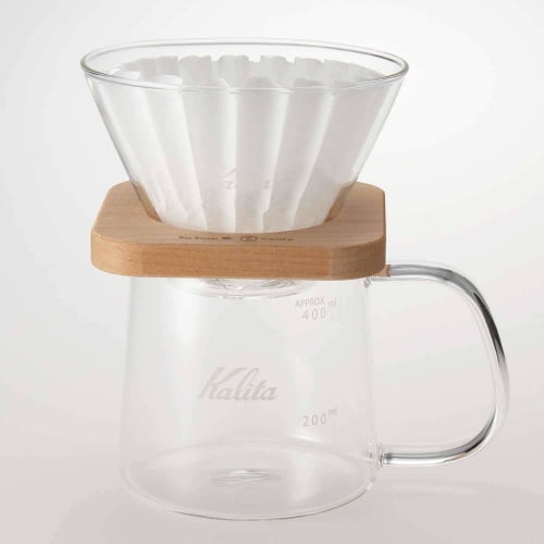 Kalita Coffee Dripper, Square Set, for 2-4 People, WDG-185 #44315