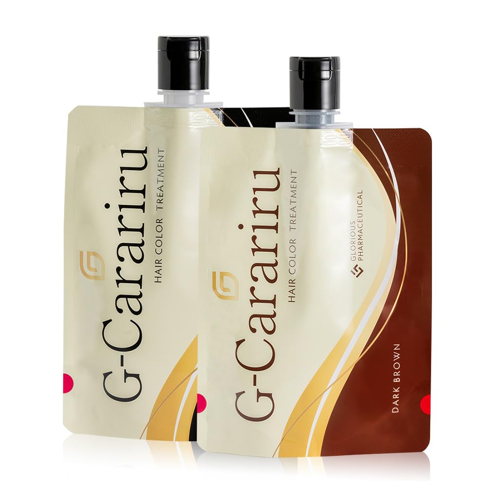 

Official Glorious Pharmaceutical Hair Color Treatment G-Carariru (Single Item) (Natural Black)