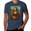 Leonardo da Vinci Mona Lisa (Louvre Paris) TShirt Big Size Daily Wear TShirt