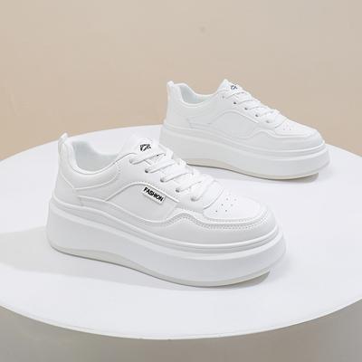 2025 lente kleine witte schoenen nieuwe Koreaanse versie ins vrouwelijke studenten hoogteverhoging platform sport board schoenen casual schoenen vrouwelijk SHA19