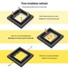 Solar Pillar Light with 3-Color Temperature