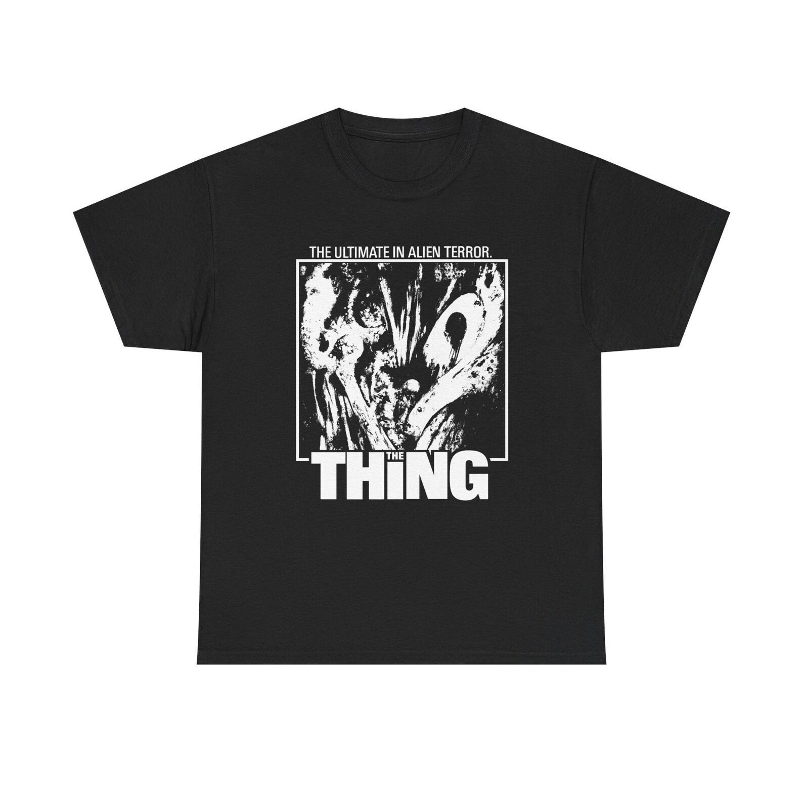 The Thing 1982 Horror Movie Shirt, John Carpenter Sci Fi Horror Tee, Vintage Cult Film T Shirt, Classic 80s Horror Shirt 150