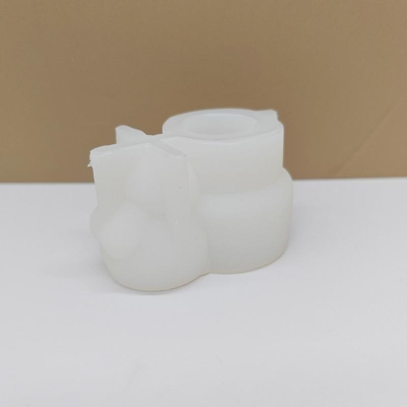 Cartoon  Candlestick Silicone Mold Candle Holder Mold  Table Ornament Tool Plaster Making Supplies stick