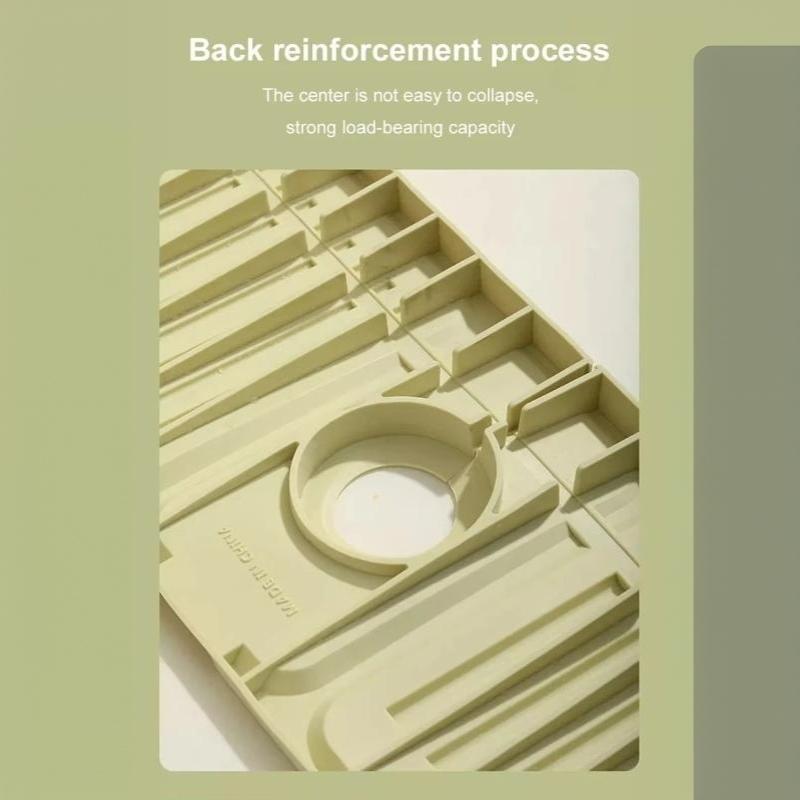 New Faucet Draining Mat Silicone Non Slip Kitchen Sink Splash Guard Easy Clean Waterproof Bathroom Draining Pad