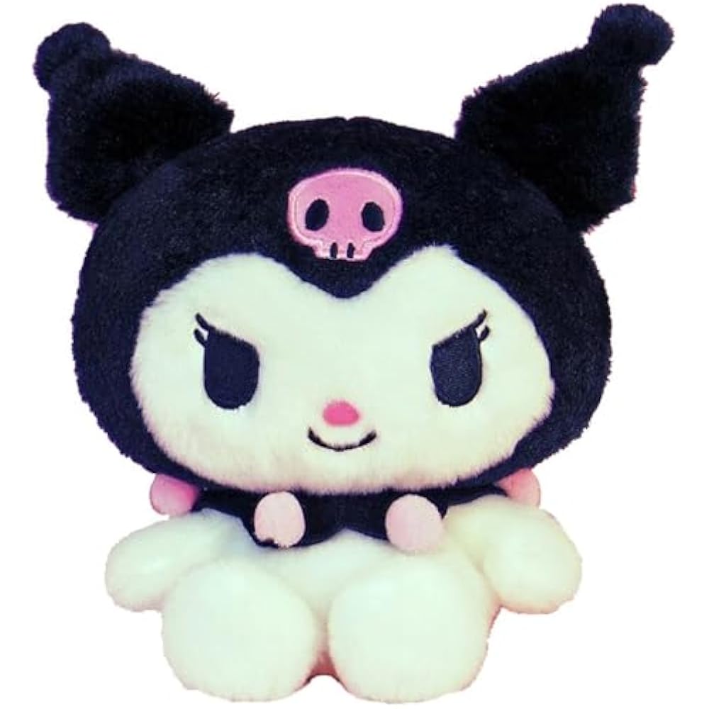 Nakajima Corporation (Nakajima Corporation) Sanrio Fluffy Plush Toy Kuromi 152558-20