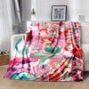 1pc. Cartoon Mermaid Blanket, Cute Home Decor for All Seasons, Soft Flannel Throw Blanket, Versatile & Cozy for Bedroom, Living Room, Travel