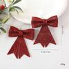 PC Christmas Bow Hanging Ornament DIY Scene Tree Decoration