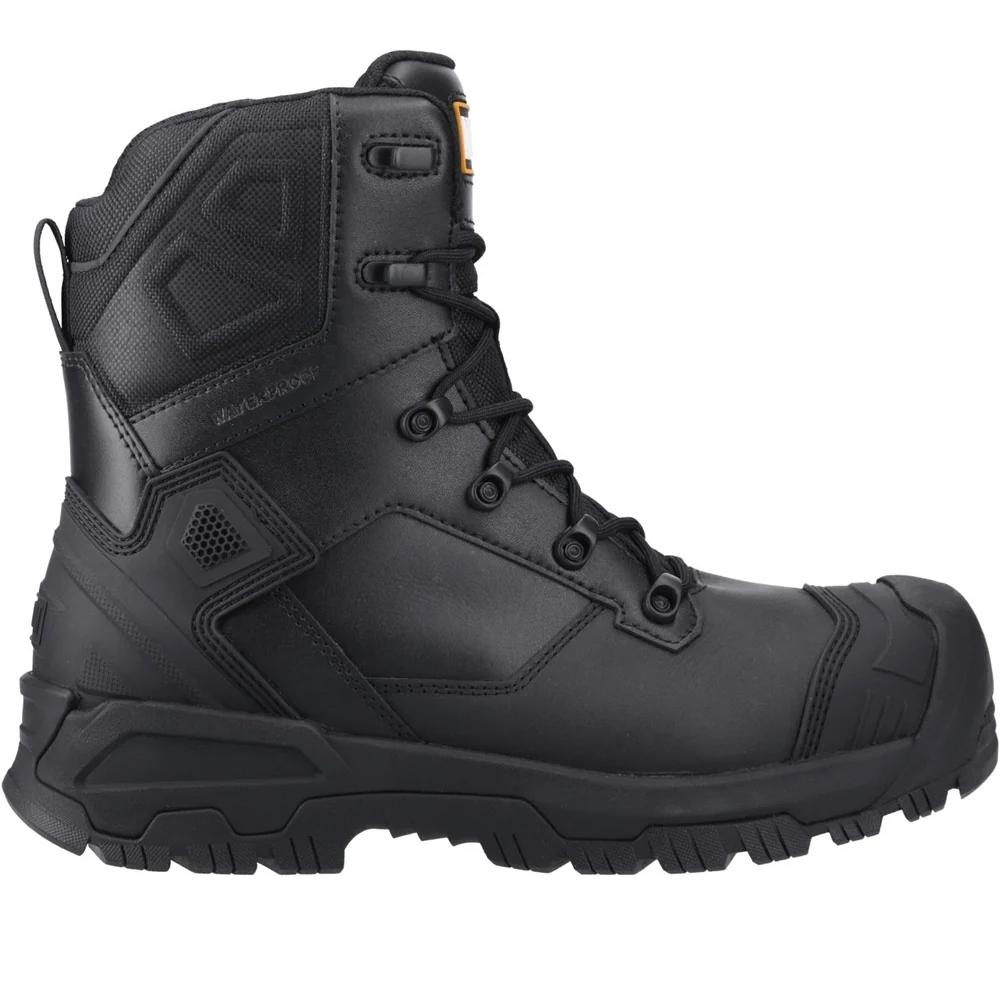 MAGNUM Mens Highway 8.0 Leather Waterproof Safety Boots
