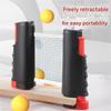Home Entertainment Table Tennis Net Frame Thickened Portable Table Net Cloth Blocking Net Ball Net Free Retractable Net Outdoor