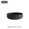 Nordic Ceramic Rice Bowl and Plate Set - Customizable LOGO Tableware