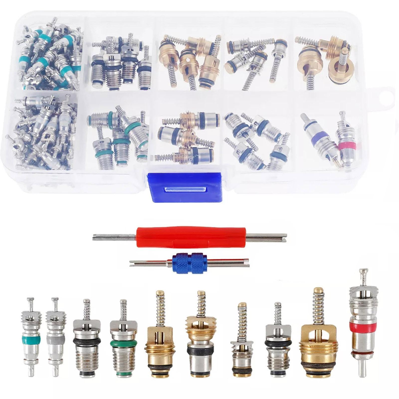 102PCS Car R12 R134 Air Conditioner