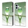 For iPhone 17 Case PU Leather Wallet Phone Cover with Stand