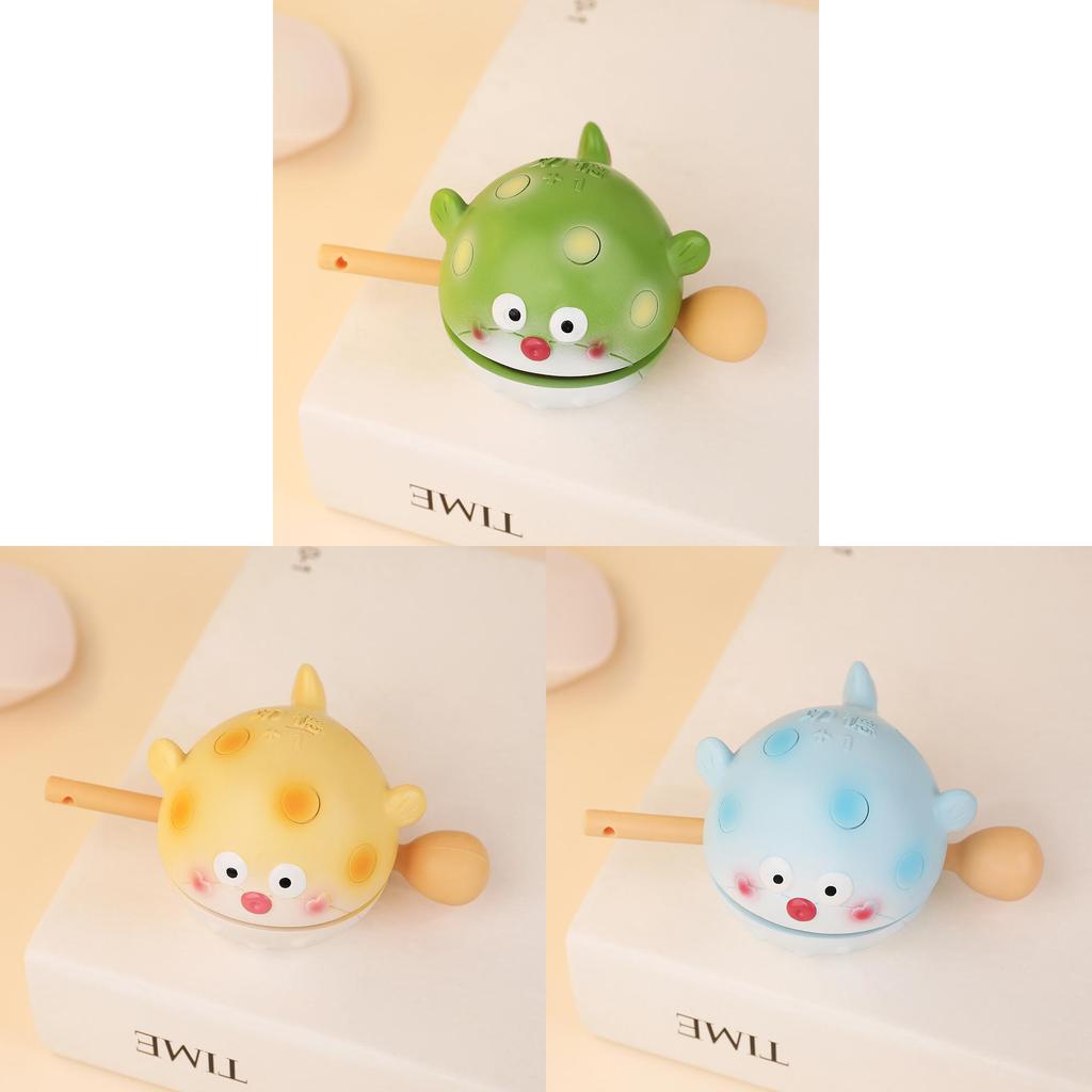 Cute Pet Wooden Fish Resin Art Decor Creative Desk Stress Reliever For Gift Giving
