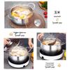 Lilang 304 Stainless Steel Double-Handle Thickened Soup Pot