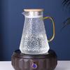Segana Hammered Glass Pitcher & Drinkware