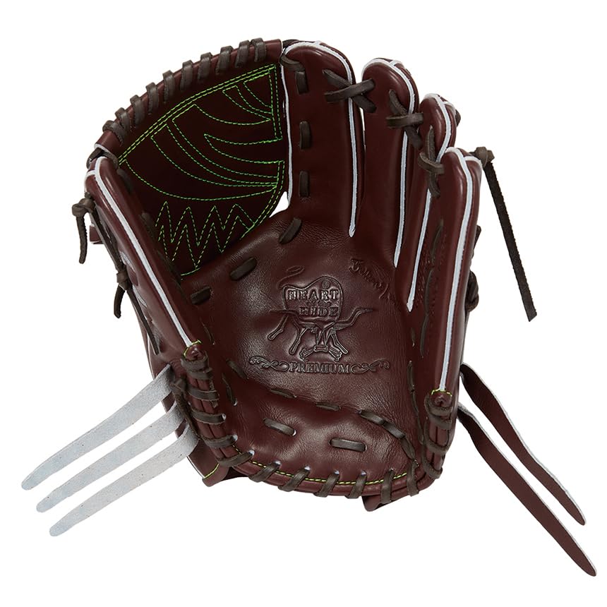 Rawlings PREMIUM GH5HPA15W Baseball Throw HOH® Glove, Hardball, Pitcher's, Espresso, 11.75 inches, Right-Handed