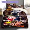 Cartoon Pattern Bedding Quilt Set Quilt Cover Pillowcase Home Decoration Birthday Gift (1 * Duvet Cover + 2 * Pillowcase, Without Core)