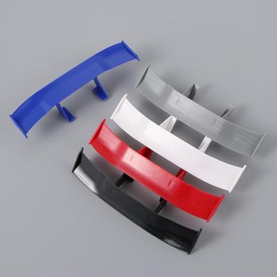 GT Style Mini Wings Car Rear Spoiler Tail Wing ABS No Punching Carbon Look Auto Styling Decoration Universal Auto Accessories