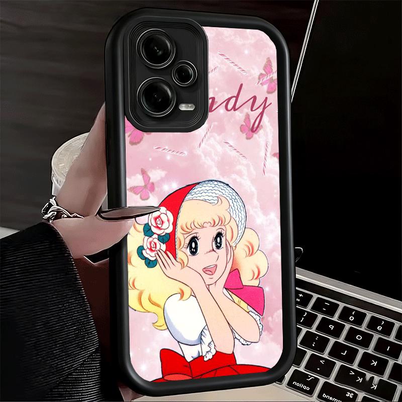 Anime Candy Candy Soft Phone Case for Xiaomi Poco X7 X6 X5 Pro X4 Gt X3 F7 Ultra M8 M7 Redmi 15C 15 14C 13 13C 12 12C 10 10C