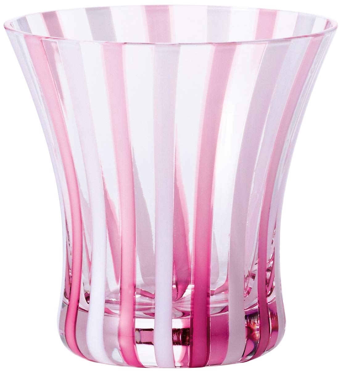 Aderia Tsugaru Biidoro Spring Sky Rocks Gift Made in Perfect Gift for Respect for the Aged 60th and Also suitable as a whiskey F71805 Glass, 240ml, розовый