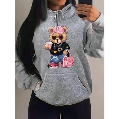 Cool Beer Zus Patroon Creatief Ontwerp Dameskleding Creativiteit Fleece Hoodie Harajuku Zak Truien Grappige Herfst Hoodie
