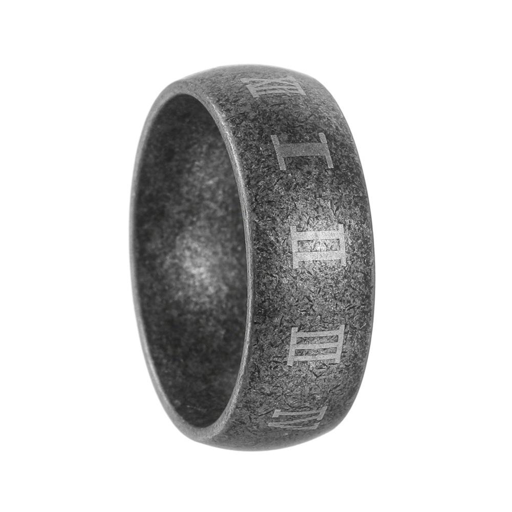 

Roman Numeral Ring, Trendy Men s Ring, Retro Style Hand Jewelry 13