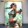 Warrior Jungle Explorer Sign Wall Art X Inch Hanging Decor for Bedroom Home Theater