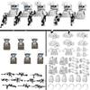 Military Special Forces MOC Building Block SWAT Ghost Commando Figures Police Soldiers Army Gun Weapons Children's Toy Gifts