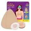 PINQ POLKA Boob Tape For Women for Breast Lift | Perfect Cleavage | Invisible Body Tape |Up To 12 Hrs Sticking Capacity| 7cm Wide & 5m Long |1 Pc