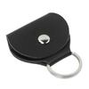 Guitar Pick Holder Case PU Simple Portable Multifunctional Guitar Pick Bag Keychain Gifts