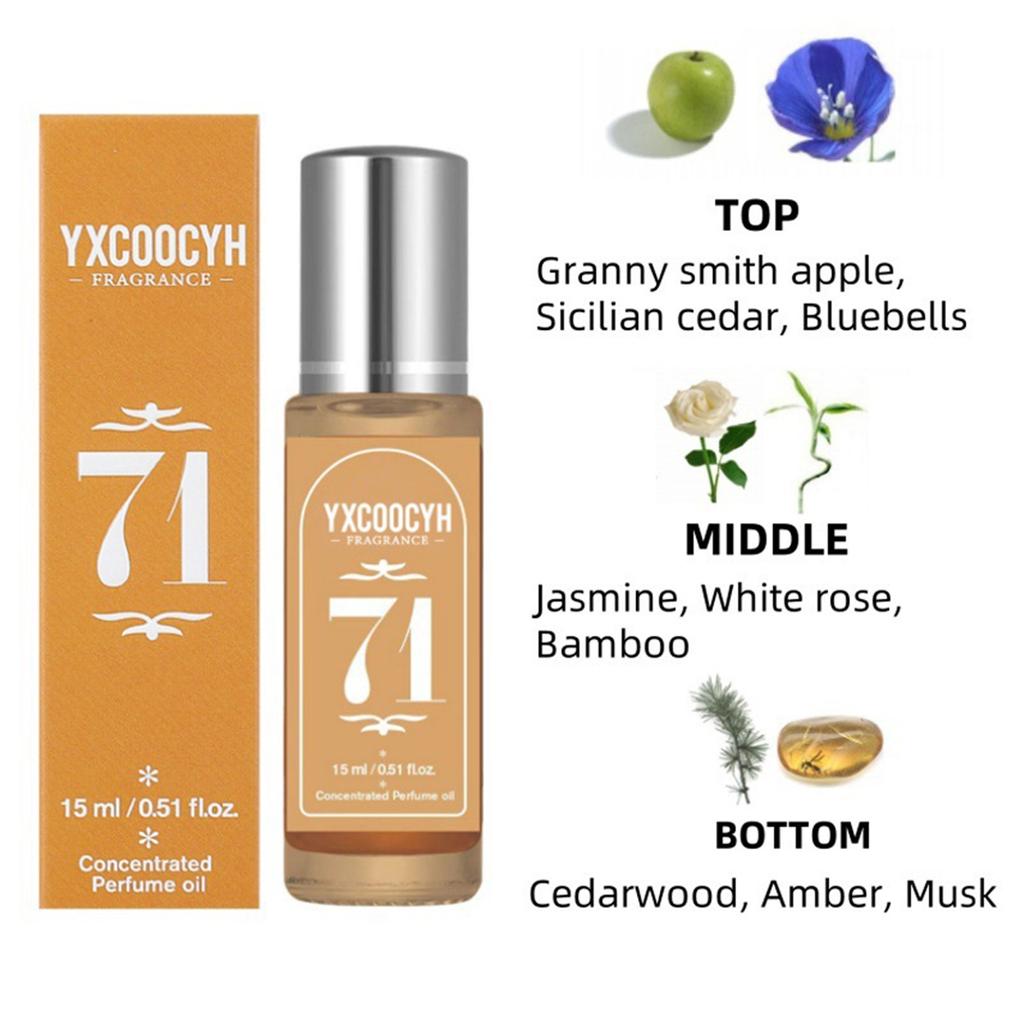 Perfume Oil Long-lasting Perfume Suitable For Valentine's Day, Party, Music Festival,Dating For Him 15ml