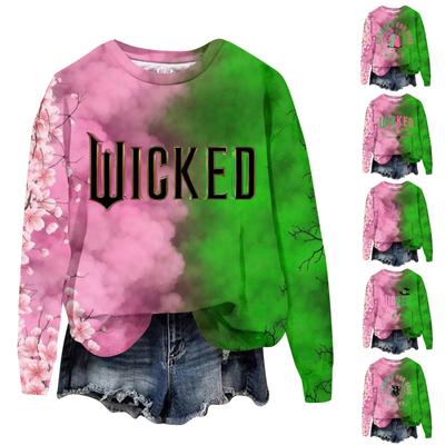 Sweatshirt For Women Shirts Fashion Sweater Long Sleeve Neck Clothes