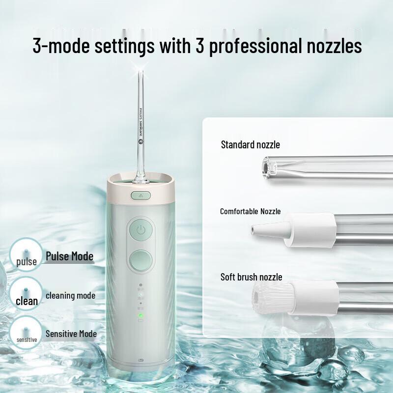 

Philips HX3331 Portable Retractable Water Flosser