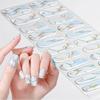 Customized On Demand Fully Cured Gel Nail Stickers Long Lasting Nail Stickers Uv Free Gel