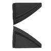 Rear Door Outside Delta Molding 838401F001 Window Corner Pillar Triple Cornered Trim Replacement for KIA SPORTAGE 2005‑2010