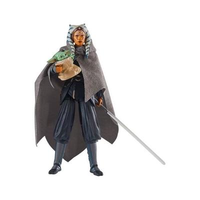 Figurine Star Wars The Mandalorian Vintage Collection Ahsoka Tano &; Grogu 10 Cm - HASBRO - White