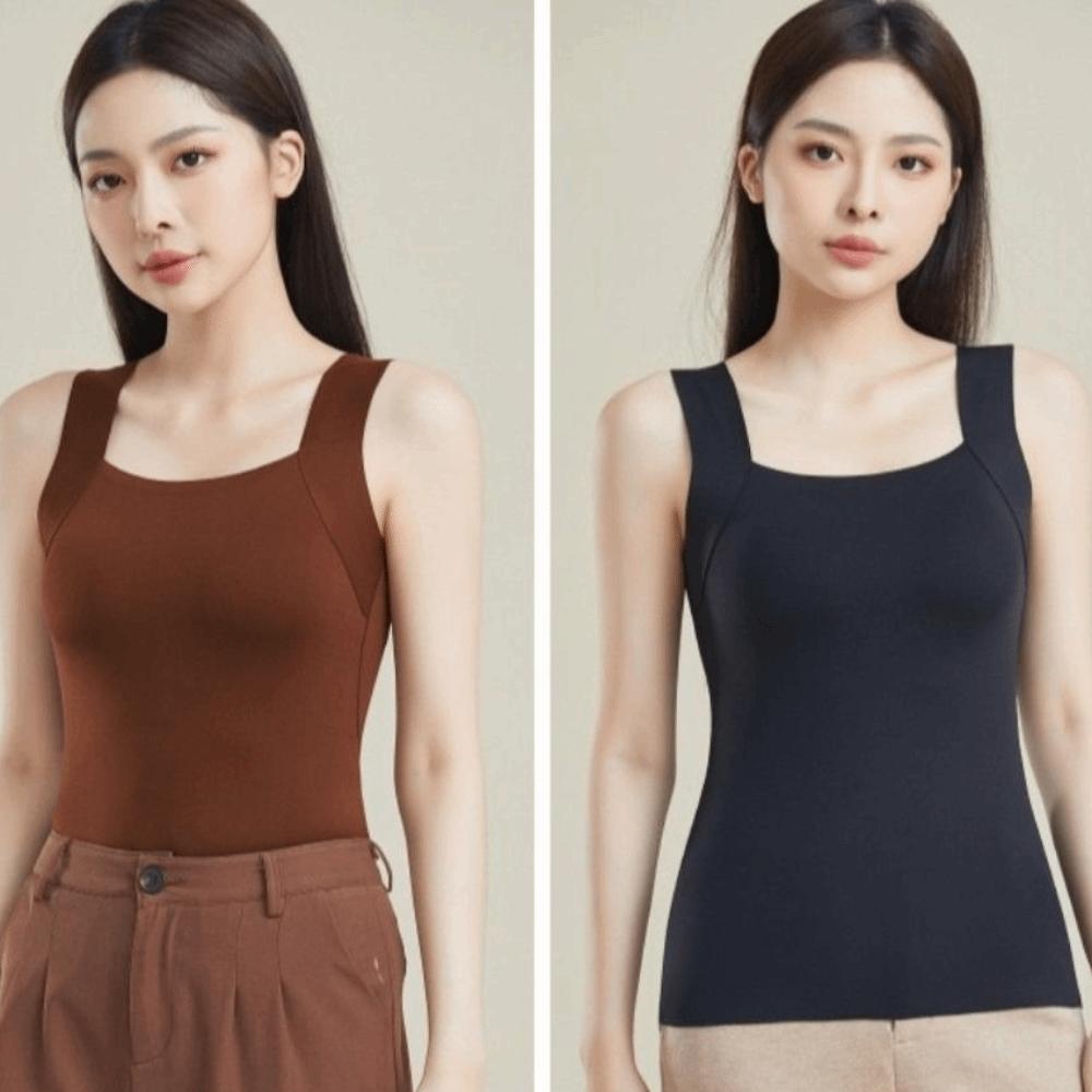 Sleeveless Thermal Underwear Seamless Heating Vest Top Tank Top Women's Vest Four Seasons