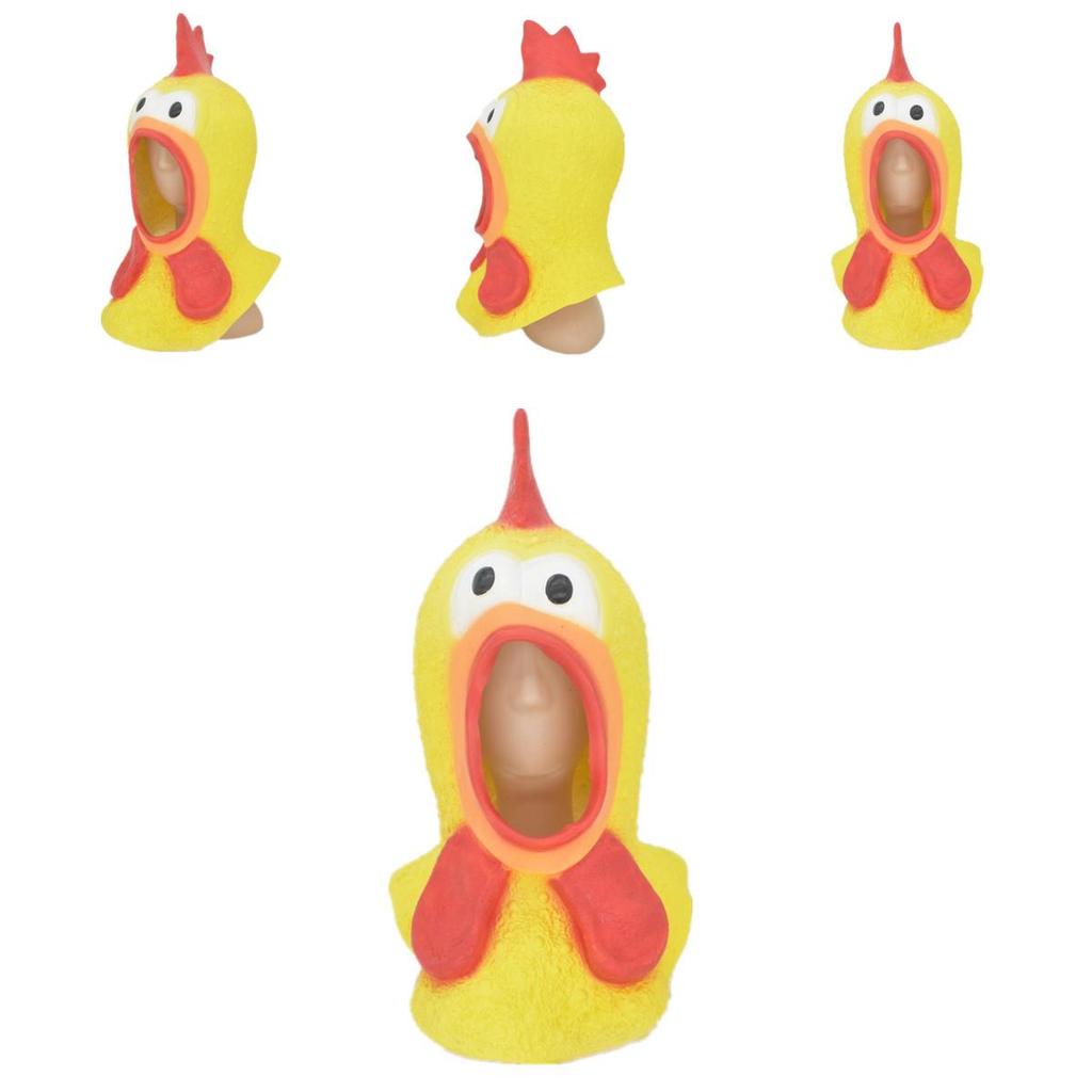 Funny Farm Animal Mask With Latex For Cosplay And Holiday Fun