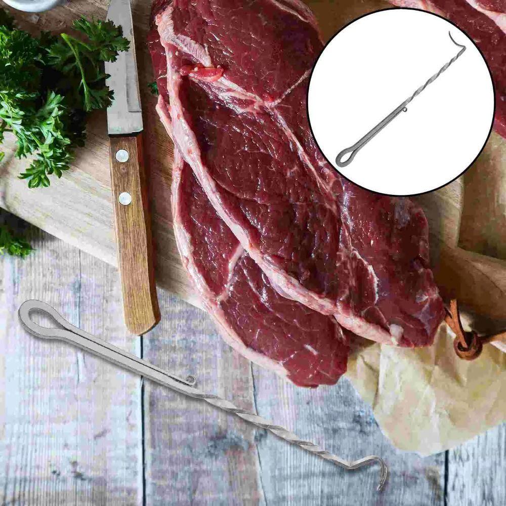 Nerezový obracečka na gril s dlouhou rukojetí, obracečka na steak, obracečka na jídlo na BBQ, kuchyňská