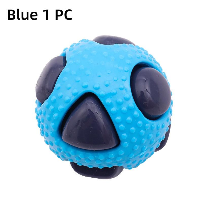 

Pet Toy TPR Ball Interaction Pets Relieving Boredom Bite Resistance Small Medium-sized Dog Grinding Sleeping Venting Ball синий