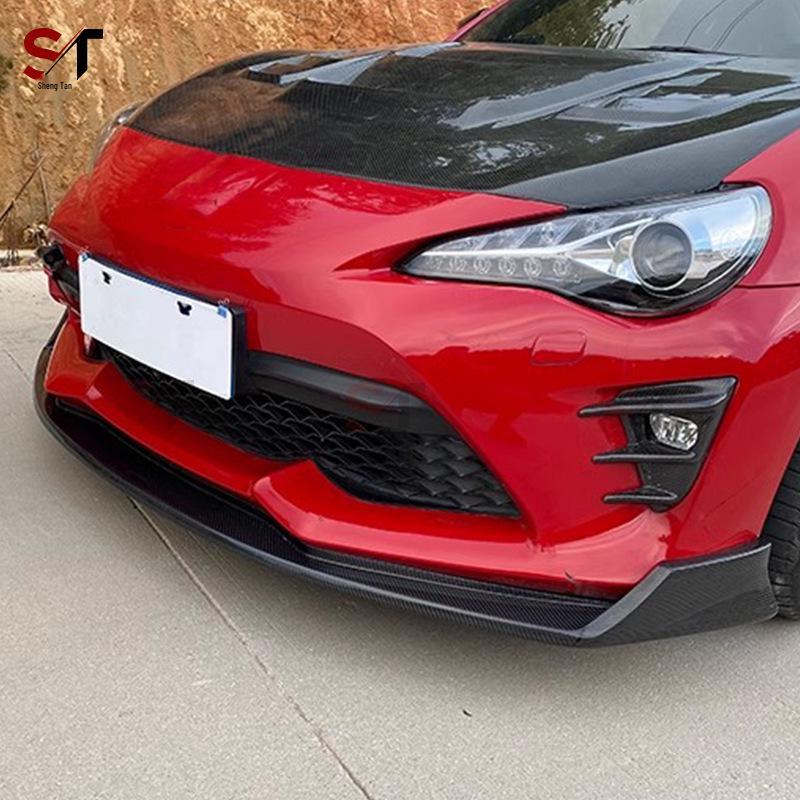 Toyota GT86 (2017-2019) Carbon Fiber Front Lip Splitter Kit