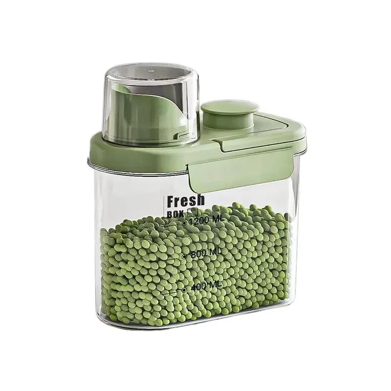 

Sealed Storage Tank Moisture-Proof Insect-Proof Grain Jar Rice Soybeans Flour and Pet Food Large Capacity Kitchen Accessories